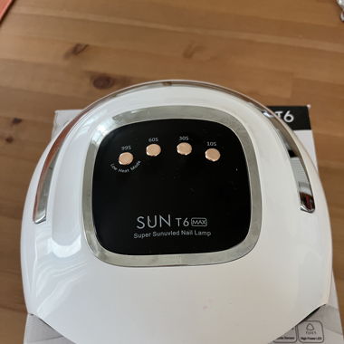 LED nail dryer lamp