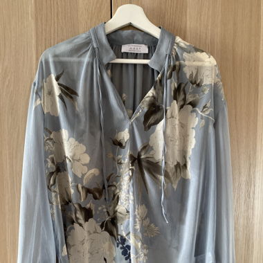 Bluse mit Blumenmuster
