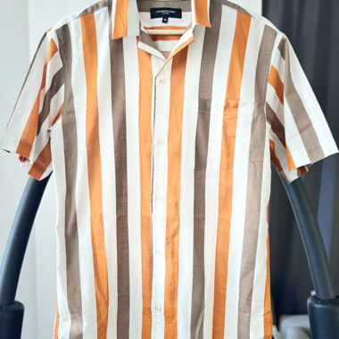 Camicia a righe Lawrence Grey