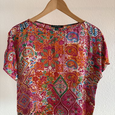 Haut en soie Lauren Ralph Lauren XS