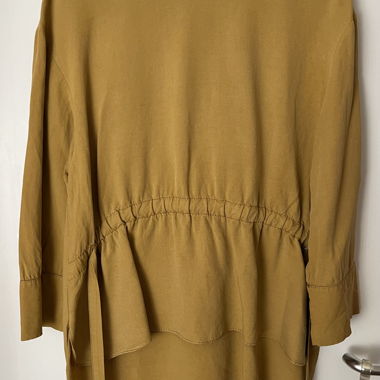 BLOUSE JAUNE MOUTARDE