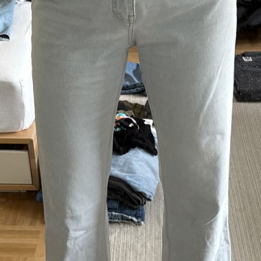 Jean large taille ultra-haute H&M