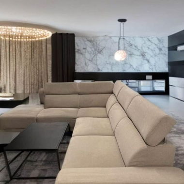 Elektrisch Schönes Beige Ecksofa Gratis Versand 