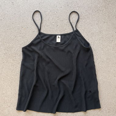 Black Pleated Top