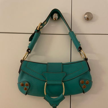 Leder Baguette Bag von Dolce&Gabbana