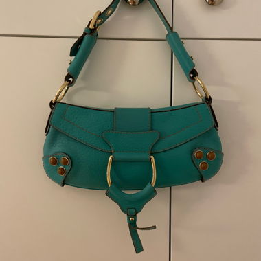 Leder Baguette Bag von Dolce&Gabbana