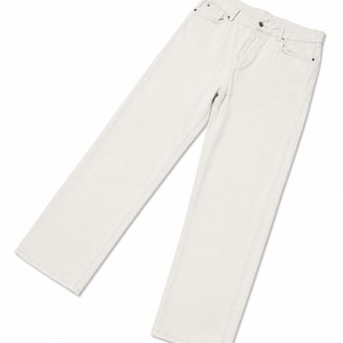 Weisse Zara-Jeans