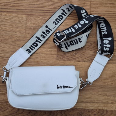 White crossbody bag from iets frans