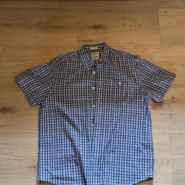 Camicia a maniche corte a quadri