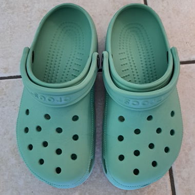 Zoccoli Crocs verde menta