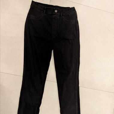 Uniqlo jean skinny noir, S, extensible