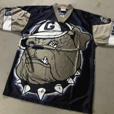 Georgetown Hoyas Vintage Nutmeg Jersey 90s