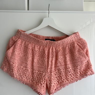 Pantalon court saumoné