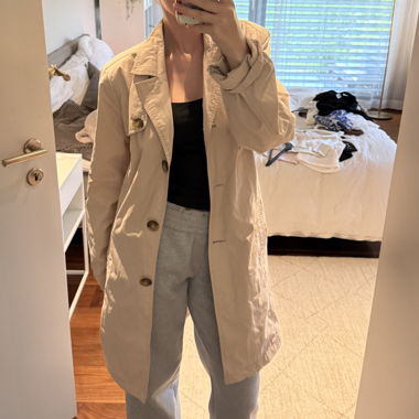 Trench-coat beige