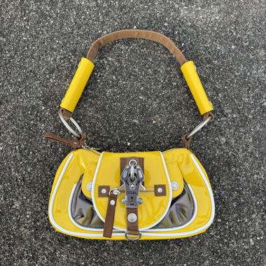 GGL George Gina Chica Go Mini Bag Giallo Y2K Raro