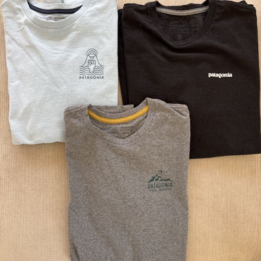 Set di 3 T-shirt Patagonia