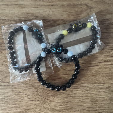 Katzen-Perlenarmband Set für Kinder