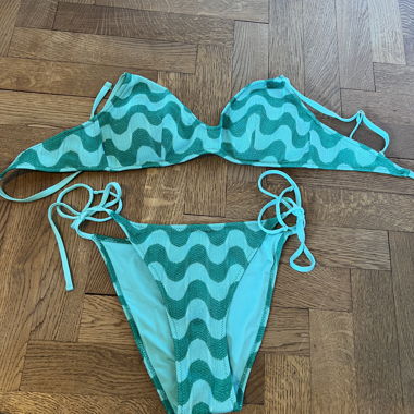 Set Bikini Turquoise Wave