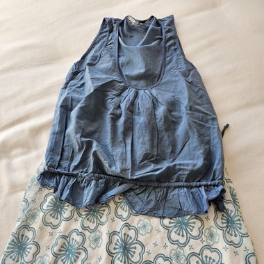 Blouse en soie Dame taille L la fée Maraboutée
