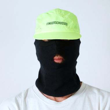 FINGERCROSSED neon 5 panel cap LIGHTWEIGHT