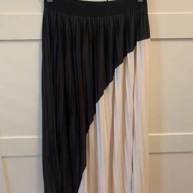 Pleated Midi Skirt