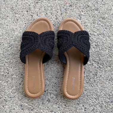 Sandales noires