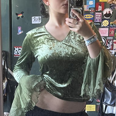 BoomBaba ruffle top