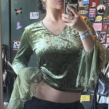 BoomBaba ruffle top