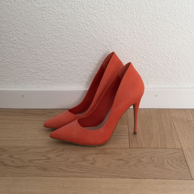 Orange High Heels von Aldo