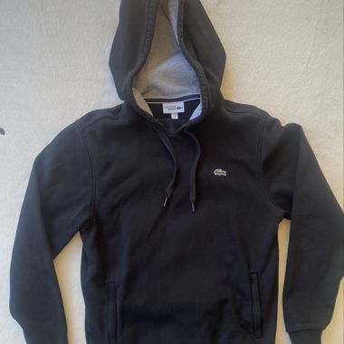Sweat à capuche Lacoste Sport - noir
