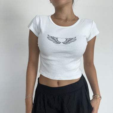 White Mini T-shirt 