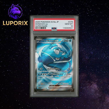 Pokemon PSA 10 Dondozo ex 078/063 Super Rare