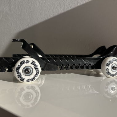 Parapiedi da corsa con rotelle