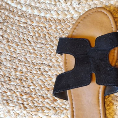 sommerlicher Slipper / Pantolette