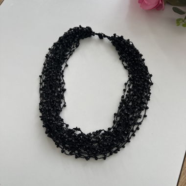 Black Pearl Necklace
