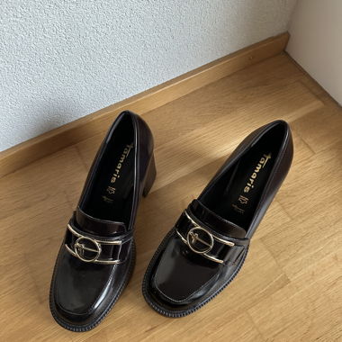 Escarpins mocassins marron