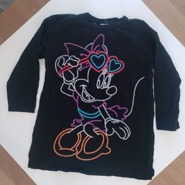 Minnie Langarmshirt schwarz