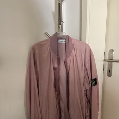 Pink Stone Island jacket for sale
