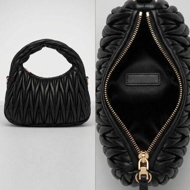 schwarze Tasche