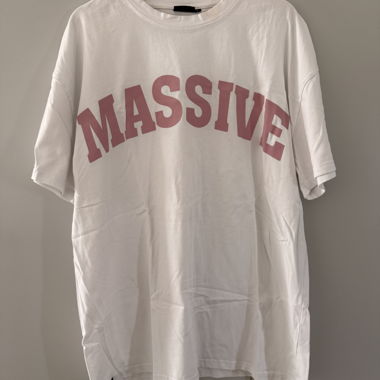T-shirt oversize bianco