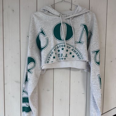 Felpa corta H&M Divided