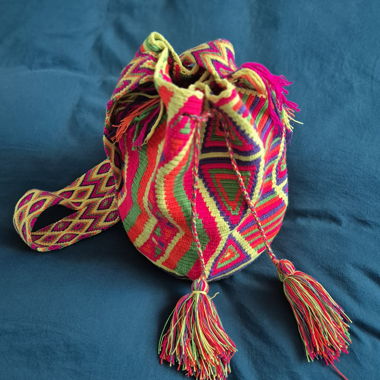 Sac crocheté artisanal de Colombie