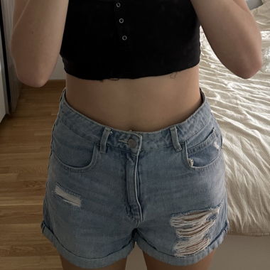 Denim short