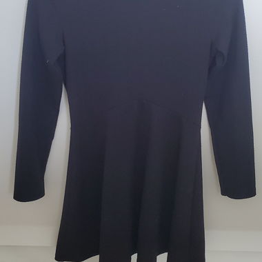 Robe noir manches longues S ou M ok
