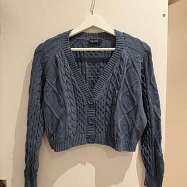 Cardigan blu scuro