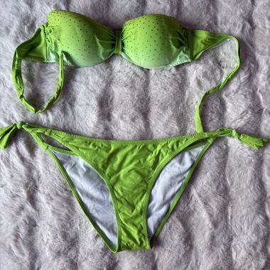 Ensemble de bikini vert
