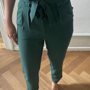 Stoffhose grün