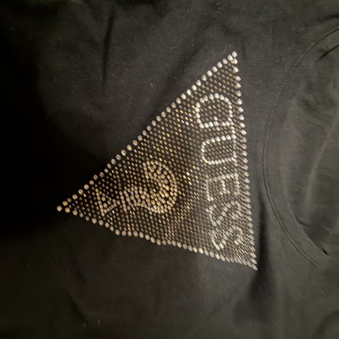 Robe Guess noire avec logo