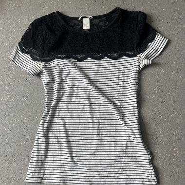 Tshirt mit Spitze