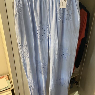 Pantaloni Estivi Azzurri